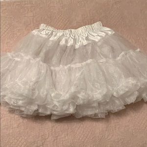 White Costume Petticoat
